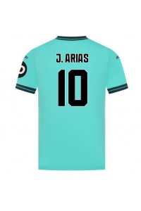 Fotbalové Dres Wolves Jhon Arias #10 Venkovní Oblečení 2025-26 Krátký Rukáv